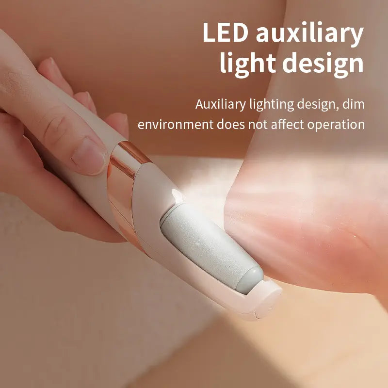 Electric Feet Callus Remover,Portable Electronic Foot File Pedicure Tools,Waterproof Foot Scrubber File,Pedi Foot Care for Dead,Hard Cracked Dry Skin Manicure Nail Nail Care Cutics Nail Art