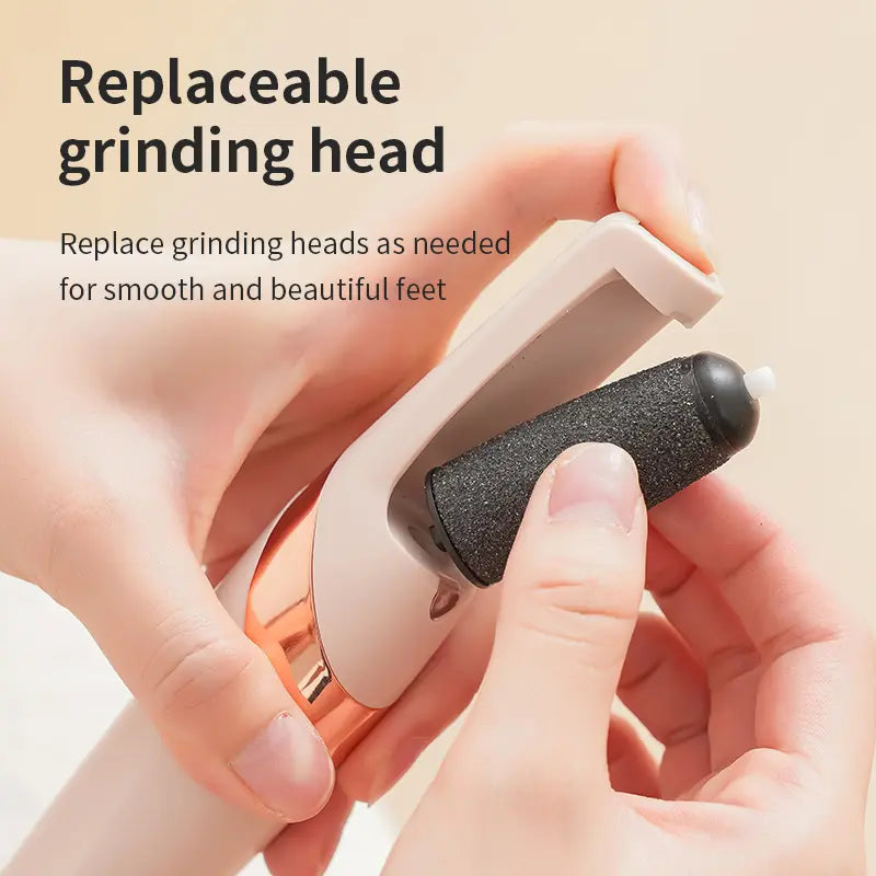 Electric Feet Callus Remover,Portable Electronic Foot File Pedicure Tools,Waterproof Foot Scrubber File,Pedi Foot Care for Dead,Hard Cracked Dry Skin Manicure Nail Nail Care Cutics Nail Art