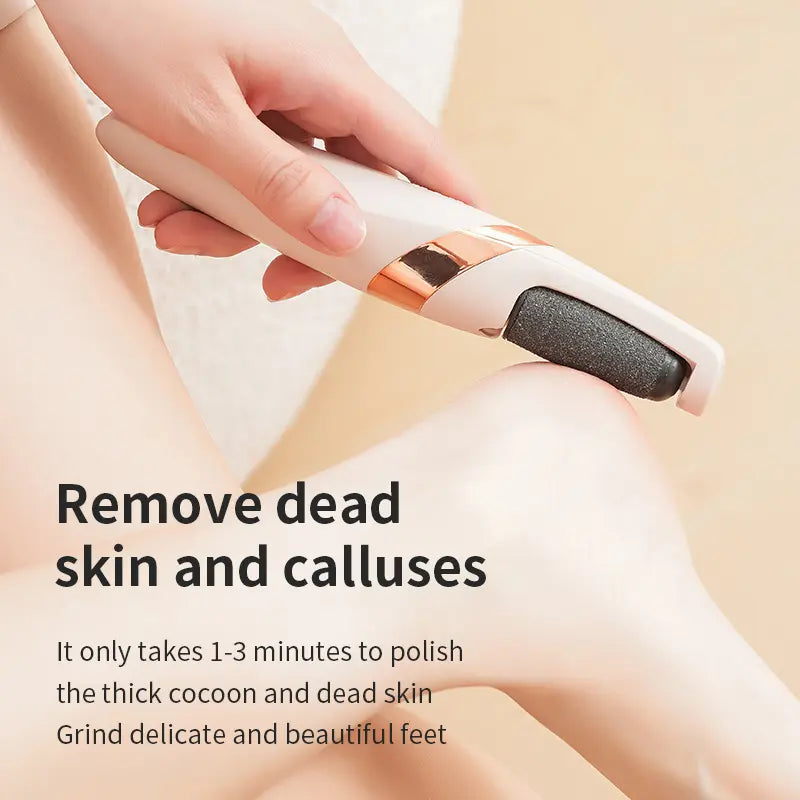 Electric Feet Callus Remover,Portable Electronic Foot File Pedicure Tools,Waterproof Foot Scrubber File,Pedi Foot Care for Dead,Hard Cracked Dry Skin Manicure Nail Nail Care Cutics Nail Art