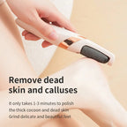Electric Feet Callus Remover,Portable Electronic Foot File Pedicure Tools,Waterproof Foot Scrubber File,Pedi Foot Care for Dead,Hard Cracked Dry Skin Manicure Nail Nail Care Cutics Nail Art